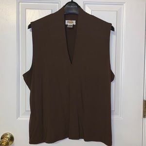 Talbots Women’s Sleeveless V- neck